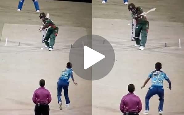 [Watch] SL Pacer Turns Bumrah; Castles BAN Batter With Unplayable Yorker In Women's Asia Cup